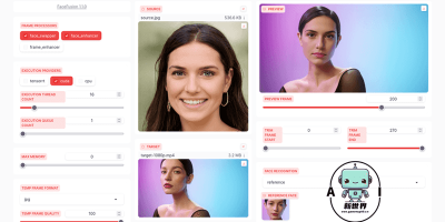 ROOP停止开发？最新免费开源AI换脸应用「FaceFusion」安装教程，使用超简单！